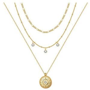 Turandoss Gold Layered Necklaces for Women